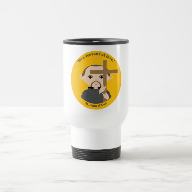 St. John of God Travel Mug (Center)
