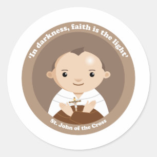 St. John of the Cross Classic Round Sticker