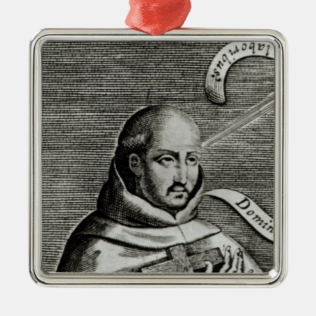 St. John of the Cross, detail Metal Tree Decoration (Front)