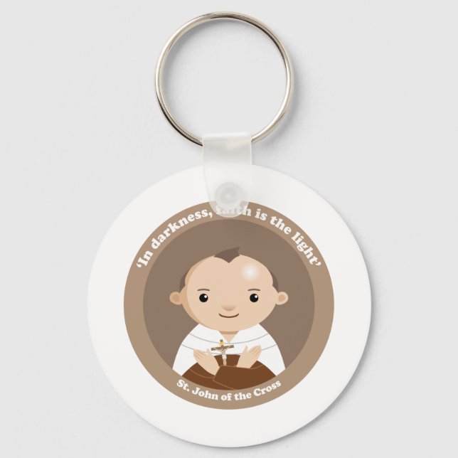 St. John of the Cross Key Ring (Front)