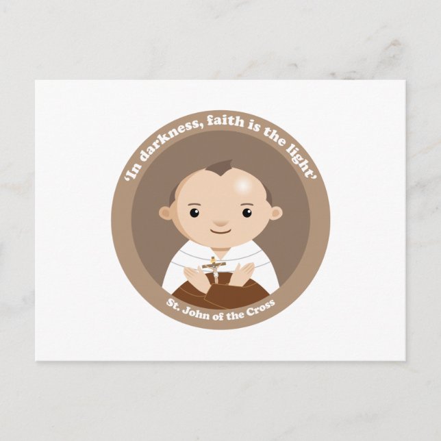 St. John of the Cross Postcard (Front)