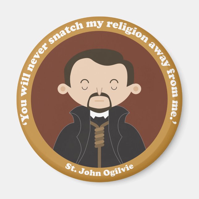 St. John Ogilvie Magnet (Front)