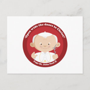 St John Paul II Postcard