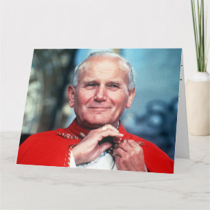 St. John Paul II, Prayer Card