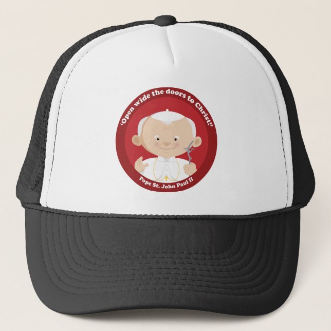 St John Paul II Trucker Hat (Front)