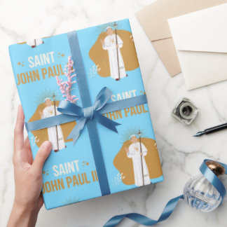 St. John Paul II Wrapping Paper