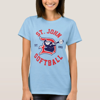 St. John Red Ringer - Women's T-Shirt