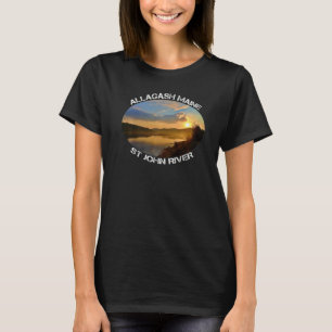 St John River Allagash Maine Sunrise Premium T-Shirt