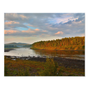 St. John River at the Narrow Gauge in St. Francis Photo Print