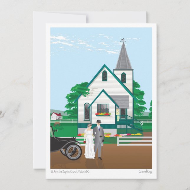 St John’s Church - Victoria BC Holiday Card (Front)
