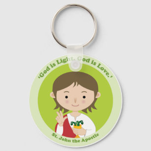 St. John the Apostle Key Ring