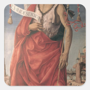 St. John the Baptist 2 Square Sticker