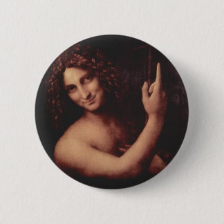 St. John the Baptist 6 Cm Round Badge
