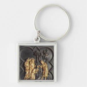 St. John the Baptist baptising in the River Key Ring