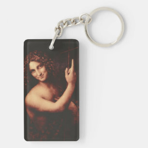 St John the Baptist by Leonardo da Vinci Key Ring