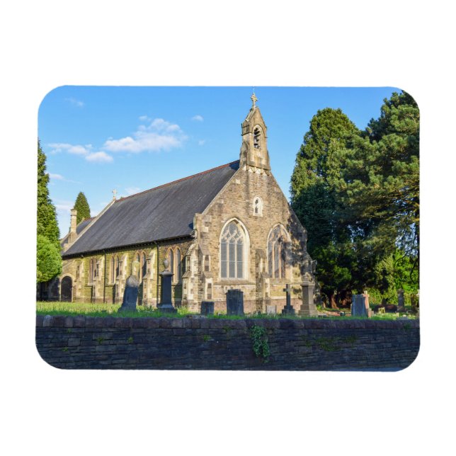 St John the Baptist Church, Rogerstone Magnet (Horizontal)