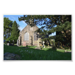 St John the Baptist Church, Rogerstone Photo Print