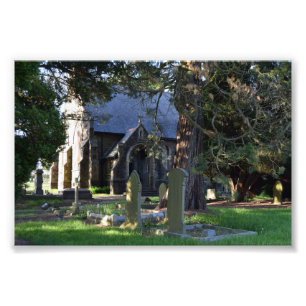 St John the Baptist Church, Rogerstone Photo Print