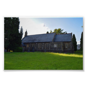 St John the Baptist Church, Rogerstone Photo Print