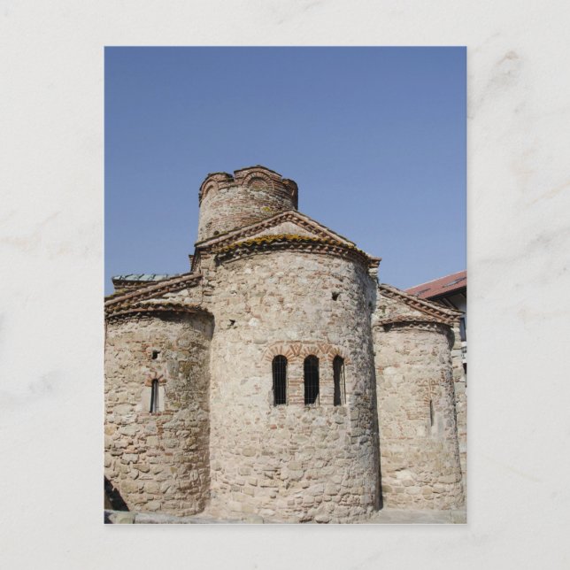 St. John the Baptist cruciform church Postcard (Front)