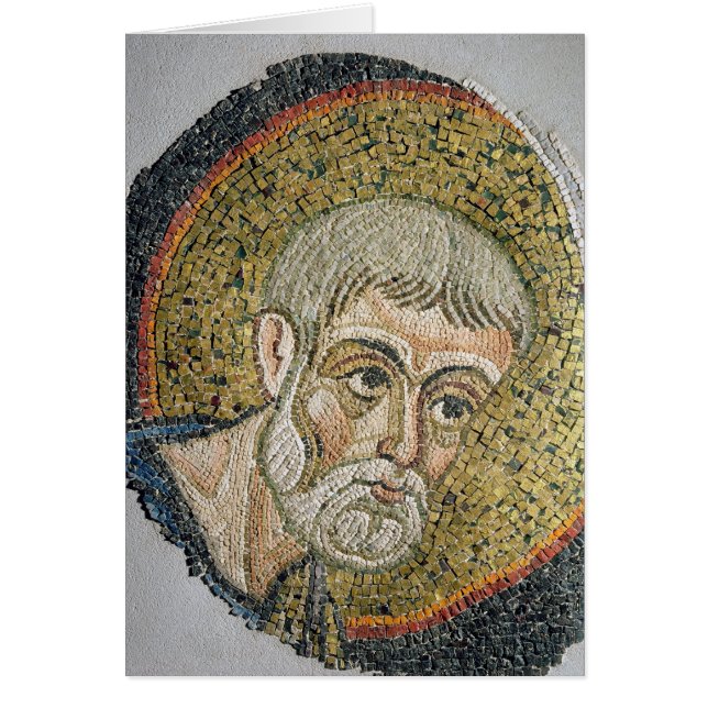 St. John the Baptist: Fragment of a mosaic (Front)