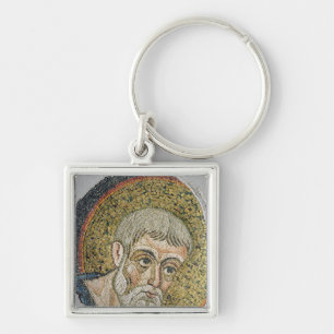 St. John the Baptist: Fragment of a mosaic Key Ring