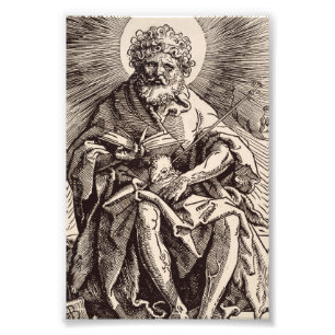 St. John the Baptist Holding the Lamb Photo Print