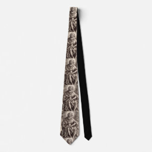 St. John the Baptist Holding the Lamb  Tie