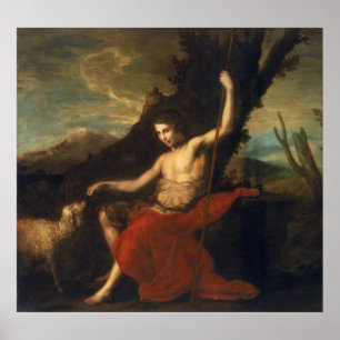 St. John the Baptist in the Wilderness Poster