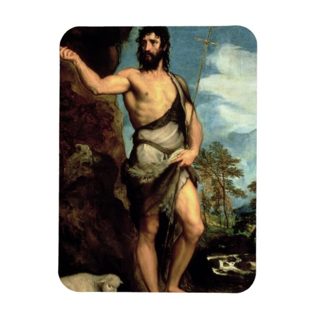 St. John the Baptist Magnet (Vertical)