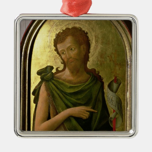 St. John the Baptist Metal Tree Decoration (Front)