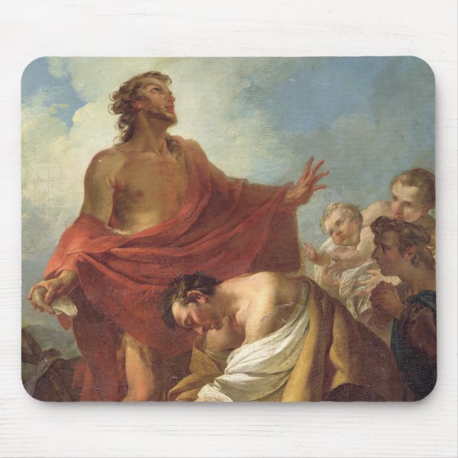 St. John the Baptist Mouse Mat (Front)