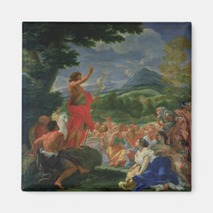 St. John the Baptist Preaching, painted before 169 Magnet