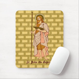St. John the Baptist (RLS 06) (Style 2) Mouse Mat