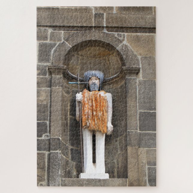 St John the Baptist statue, Porto, Portugal  Jigsaw Puzzle (Vertical)