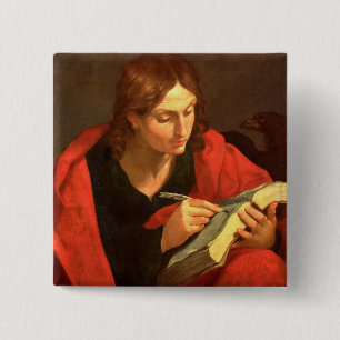 St. John the Evangelist 15 Cm Square Badge