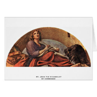 St. John The Evangelist By Correggio