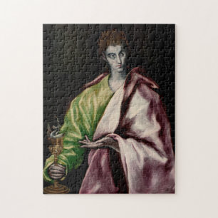 St. John the Evangelist by El Greco Jigsaw Puzzle