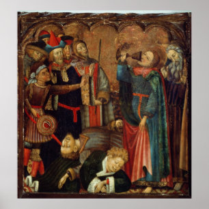 St. John the Evangelist Drinking Poster