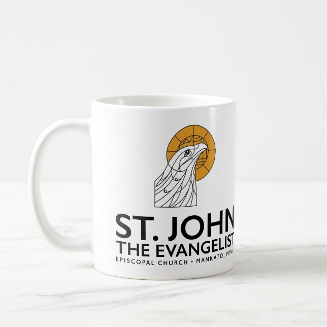 St. John the Evangelist Episcopal Church  Coffee Mug (Left)
