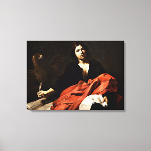 St. John the Evangelist, fine art painting Canvas Print