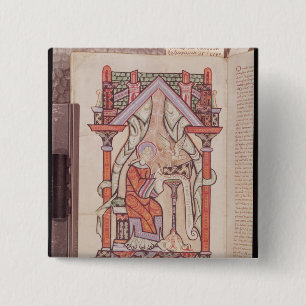 St. John the Evangelist from the Gospels 15 Cm Square Badge