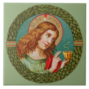 St. John the Evangelist (JMAS 06) Tile