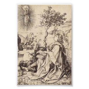 St John the Evangelist on Patmos Photo Print