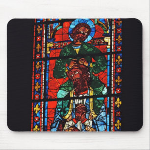 St. John the Evangelist riding the shoulders of Ez Mouse Mat