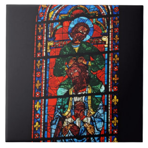 St. John the Evangelist riding the shoulders of Ez Tile