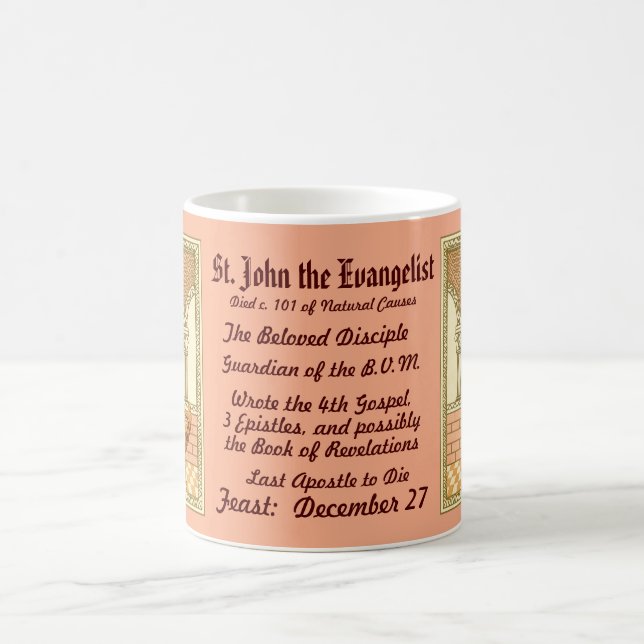 St. John the Evangelist (RLS 07) Coffee Mug 2a (Center)