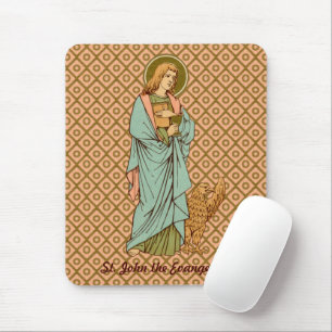 St. John the Evangelist (RLS 07) (Style 2) Mouse Mat