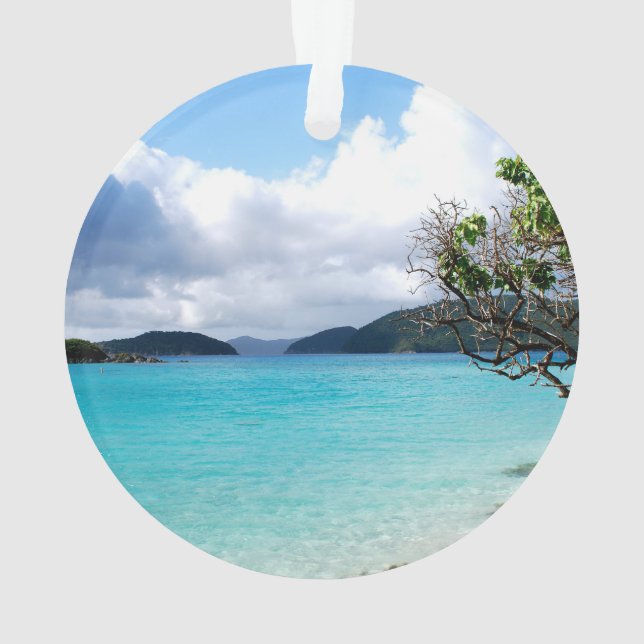 St. John US Virgin Islands Ornament (Back)