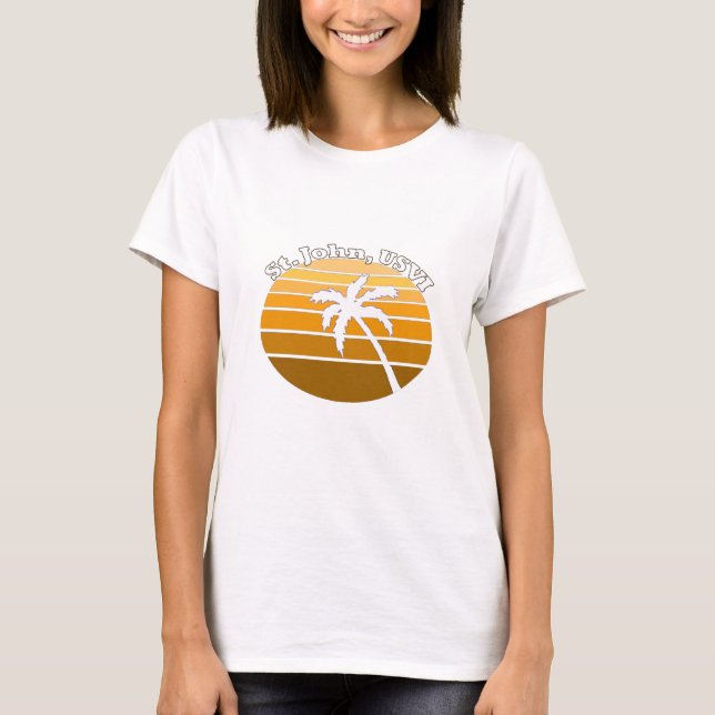 St. John, USVI T-Shirt (Front)